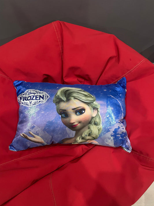 Frozen Blue Kids Cushion (girls)